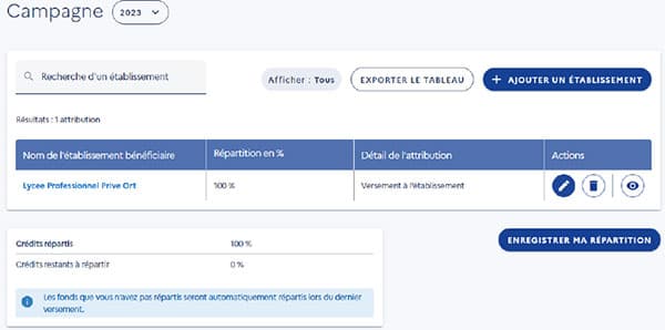 comment payer la taxe d'apprentissage 2023