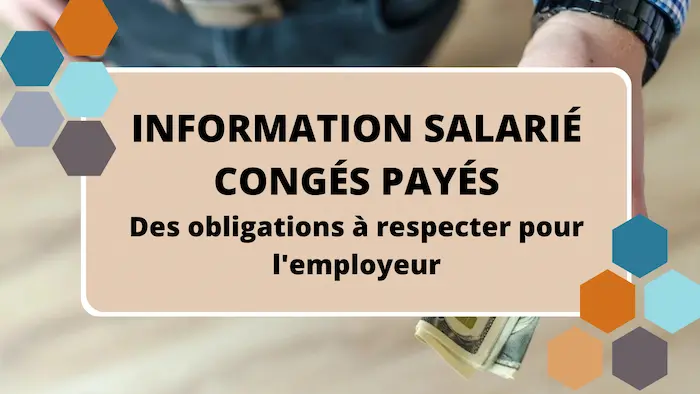 information salarié congés payés