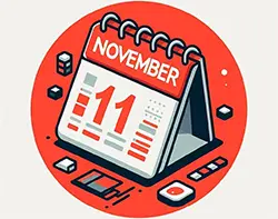 travailler jours fériés novembre
