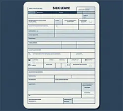 nouveau formulaire arr&ecirc;t de travail